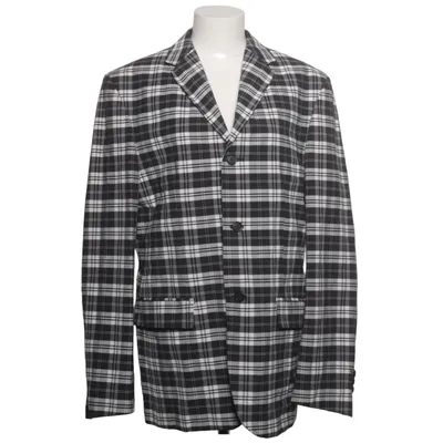 Kavaj (Svart, Vit) från Sasch Bomull, Elastan, Polyamid, Polyester, Viskos