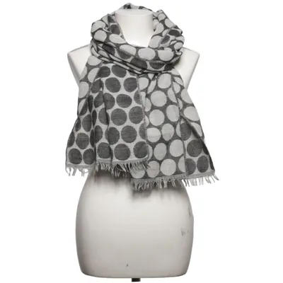 Scarf (Gray, Black) from Dents Acrylic, Viscose, Wool