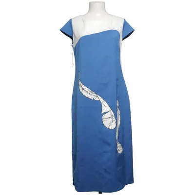 Dress (Blue, White) from COCOEPPS Polyester