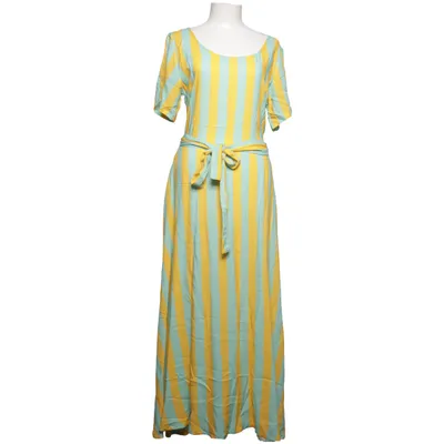 Robe portefeuille (Jaune, Turquoise) de Smile Viscose