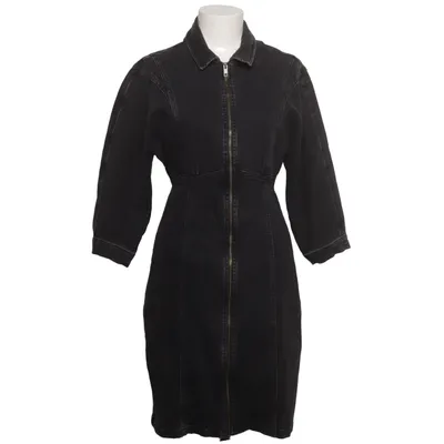 Denim jurk (C-DNM/NEW ZIP DRESS) van Costes Denim Katoen, Elastaan