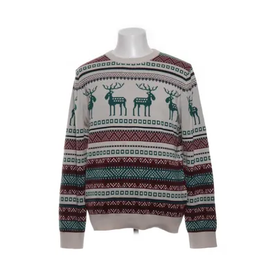 Julesweater (Beige, Grøn, Rød, Hvid) fra Originals by Jack & Jones Bomuld, Polyester