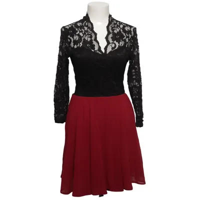 Dress (Black, Red) from John Zack Elastane, Polyamide, Polyester, Viscose
