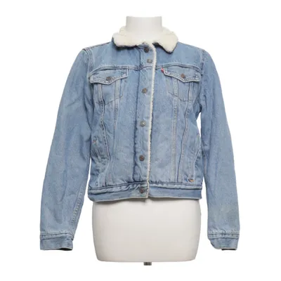 Gefütterte Jeansjacke (Sherpa Trucker Jacket) von Levi Strauss & Co Baumwolle, Polyester