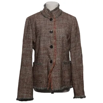 Blazer (Brown, Multicolored) from St Emile Acetate, Acrylic, Polyamide, Viscose, Wool