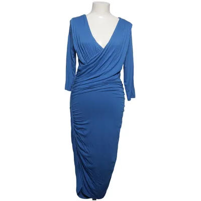 Dress (Blue) from Isabella Oliver Elastane, Viscose