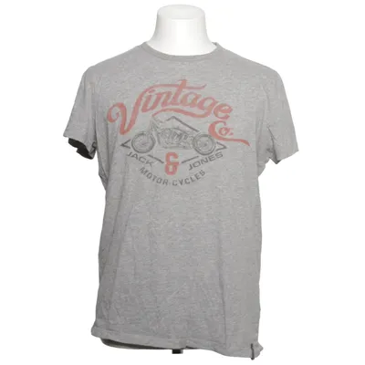 T-shirt (Gris) de Jack & Jones Vintage Coton, Viscose