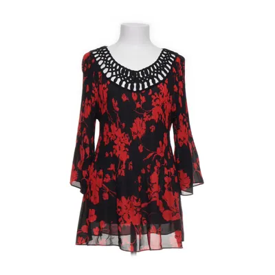 Blouse (Black, Red) from Kriss Polyester