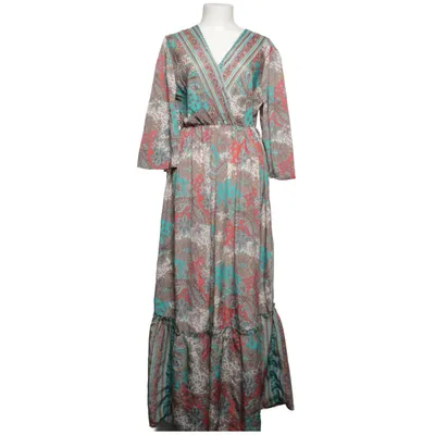 Långklänning (Blå, Röd, Flerfärgad) Polyester