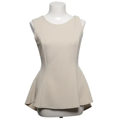 Peplumtopp (Beige) från Today Elastan, Polyester