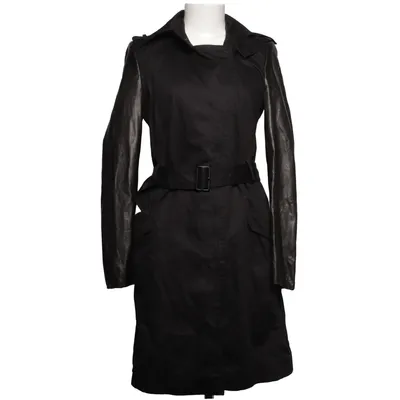 Leather coat (Black) from Drykorn for Beautiful People Leather