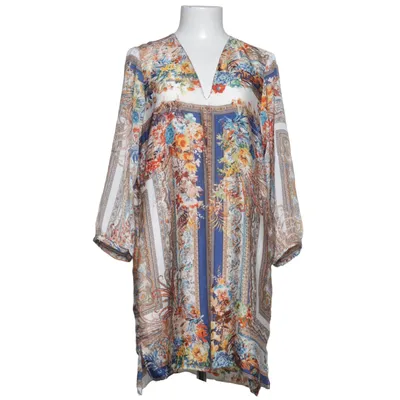 Kaftan (Blauw, Meerkleurig) van Zara Basic Polyester