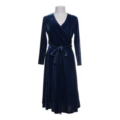 Omlottklänning (Blå) från Jumper Fabriken Elastan, Polyester