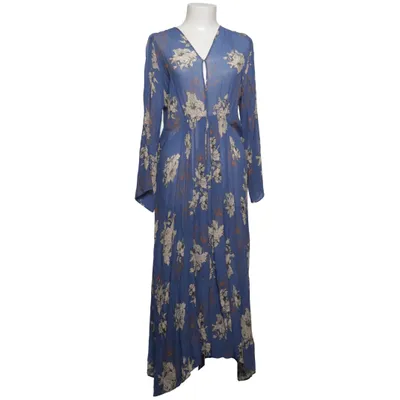 Maxikjole (Blå, Beige) fra Antonelli Silke, Viscose