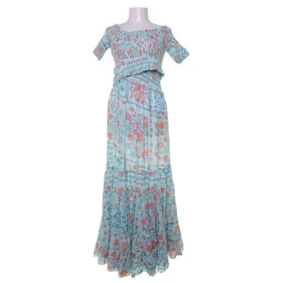 Maxi dress (Turquoise, Blue) from Poupette St Barth Viscose