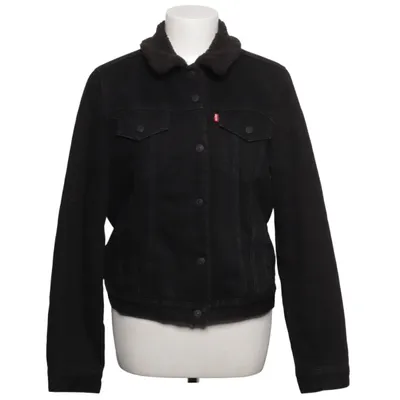Foret Jeansjakke (Sort) fra Levi's Premium Bomuld, Polyester