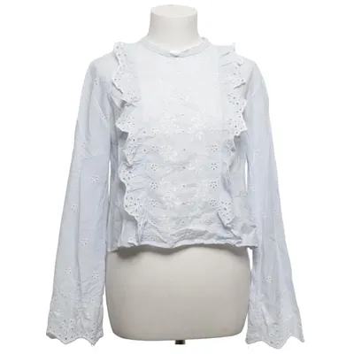 Blouse (Bleu, Blanc) de Divided by H&M Coton, Polyester