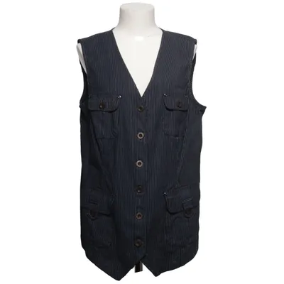 Gilet (Blauw) van Ze-Ze Katoen, Elastaan, Polyester