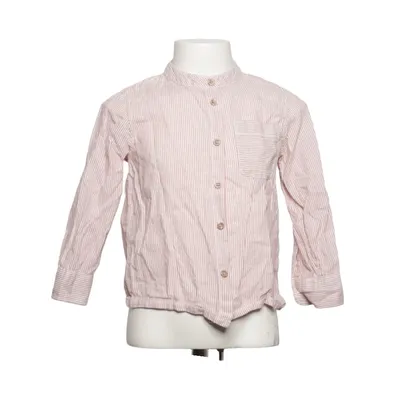 Shirt (Red, White) from Lindex Kids Cotton, Linen