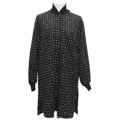 Shirt dress (Black, White) from Rodier Polyester