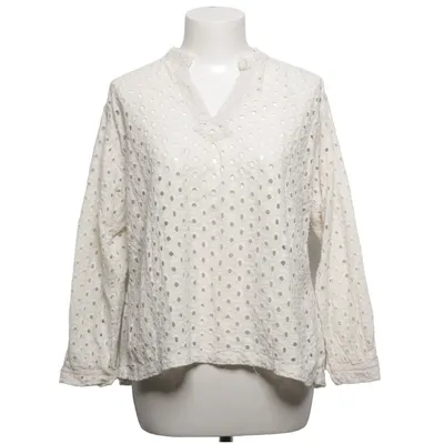 Blouse (Beige) from Gold & Silver Cotton