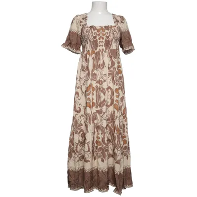 Långklänning (Beige, Brun) från Stajl Viskos