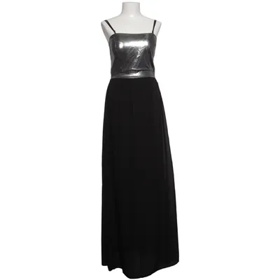 Långklänning (Svart, Silverfärgad) Elastan, Polyester, Viskos