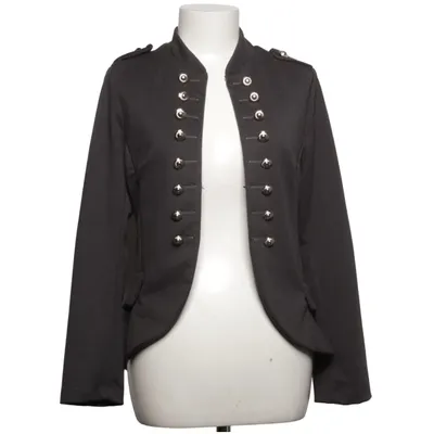 Kavaj (Svart) från Made in italy Elastan, Polyester, Viskos