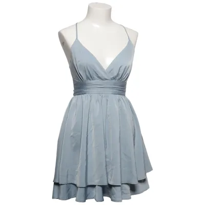 Robe (Bleu) de Anika Teller x NA-KD Élasthane, Polyester