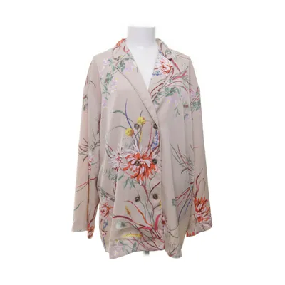 Blazer (Beige, Multicolored) from H&M Polyester