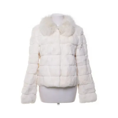 Fur jacket (Off-white) Rabbit fur