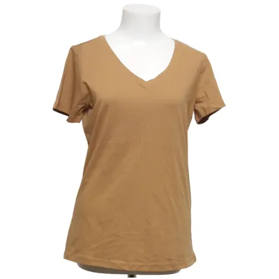 T-shirt (Bruin) van Janina Katoen, Elastaan