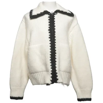 Cardigan (Hvid, Sort) fra Zara