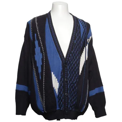 Cardigan (Gris, Bleu, Multicolore) de Signe Incognito Acrylique, Coton