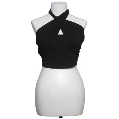 Haltertop (Zwart) van NA-KD Elastaan, Polyurethaan, Viscose