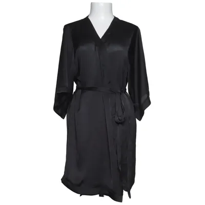 Morgonrock (Svart) från H&M Polyester