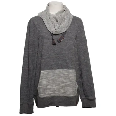 Capuchon sweater (Grijs, Wit) van Blind Date Casual Katoen, Polyester