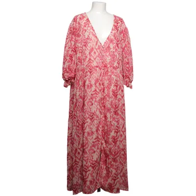 Jurk (Roze, Wit) van Nasty Gal Metallvezel, Polyester
