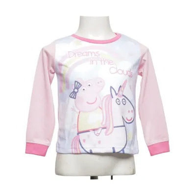 Lange mouwen shirt (Roze, Meerkleurig) van Peppa Pig Polyester