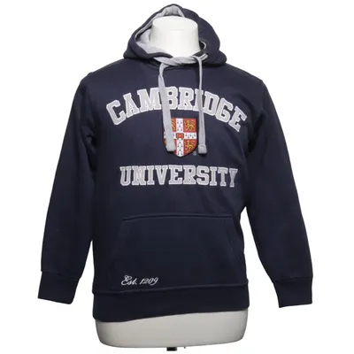 Capuchon sweater (Blauw, Meerkleurig) van University of Cambridge Katoen, Polyester