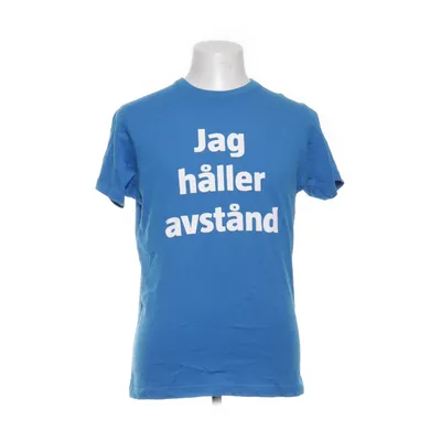 T-shirt (Blue, White) from Printer Active Wear Cotton