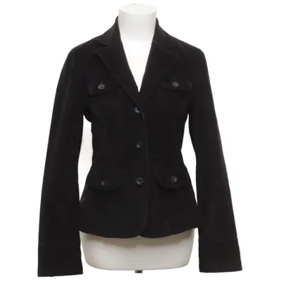 Blazer (Sort) fra Manguun Bomuld, Elastan