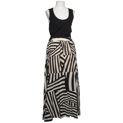 Robe longue (Noir, Blanc) de Lola Casademunt Coton, Viscose