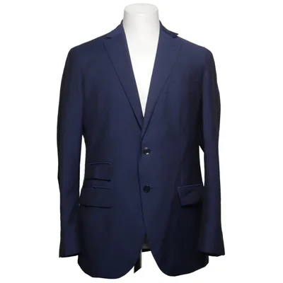 Kavaj (Blå) från Guabello Mohair, Viskos, Ull