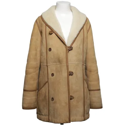 Shearling jacket (Beige) from Palle Wikström