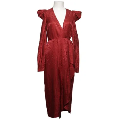 Wikkeljurk (Rood) van ALC Polyester, Zijde