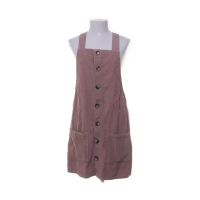 Dungaree dress (Pink) from Denim Co Cotton