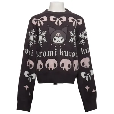 Julesweater (Sort, Pink, Hvid) fra H&M Akryl