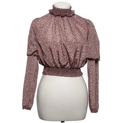 Bluse (Pink, Grün, Mehrfarbig) von Zara Polyester, Viskose