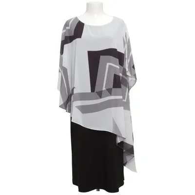 Kleid (Schwarz, Weiß, Grau) von Molly Jo Polyester